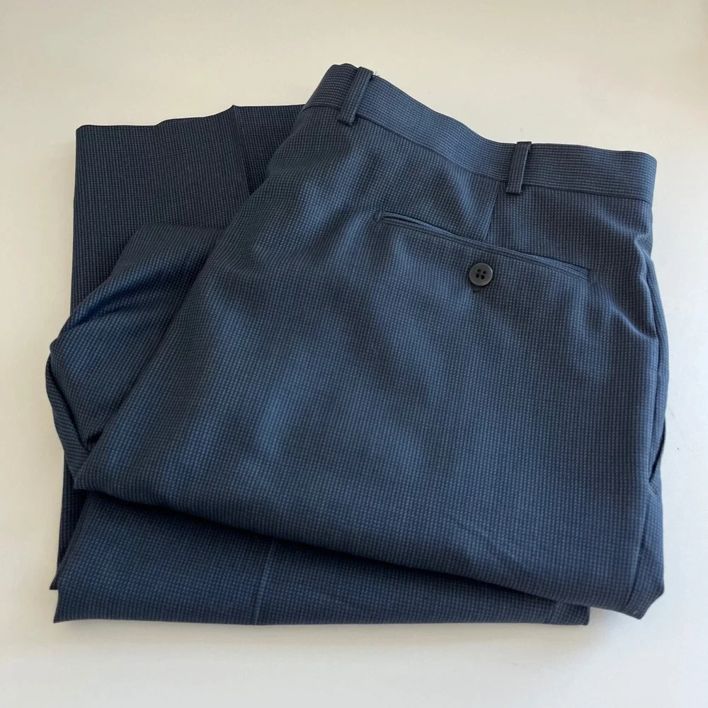 Zanella Wool Benny Dress Pants‎ Made in Italy Blue Men's 40 work pants